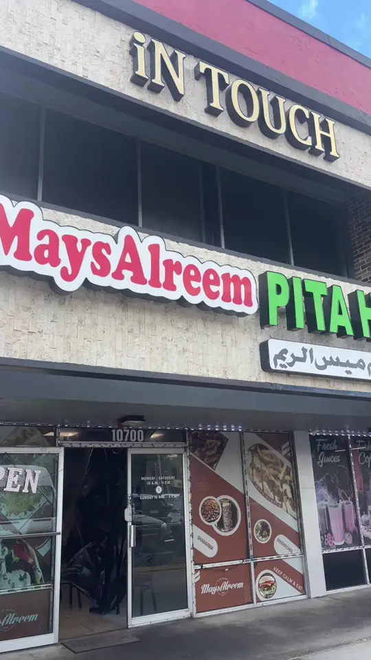 Bayshore Mediterranean Grill in Tampa showing food, falafel, video by habibi_hamood02 on TikTok