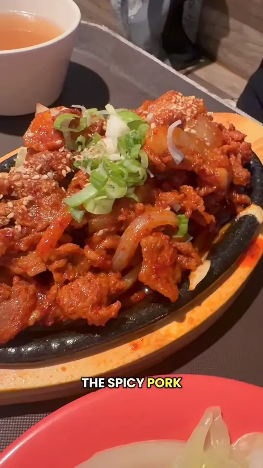 BBMyun in Duluth showing review, spicy pork plate, beef bulgogi omurice, video by Asian Food Atlanta on Facebook