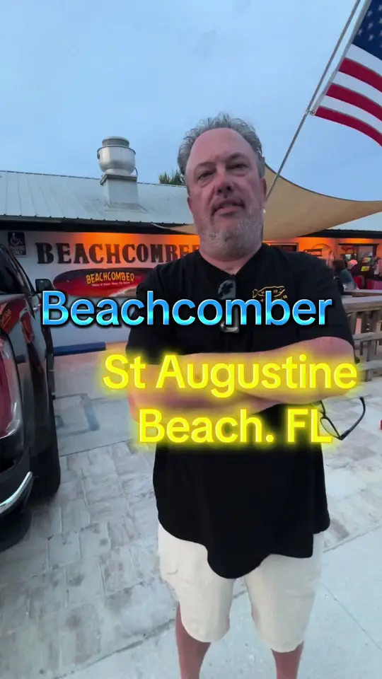 Beachcomber St. Augustine in St. Augustine showing bar, dive bar, video by johnnylovesdivebars on TikTok