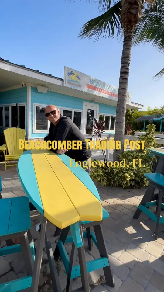 Beachcomber Trading Post Restaurant in Englewood showing atmosphere, live music, video by thenourishedmama on TikTok