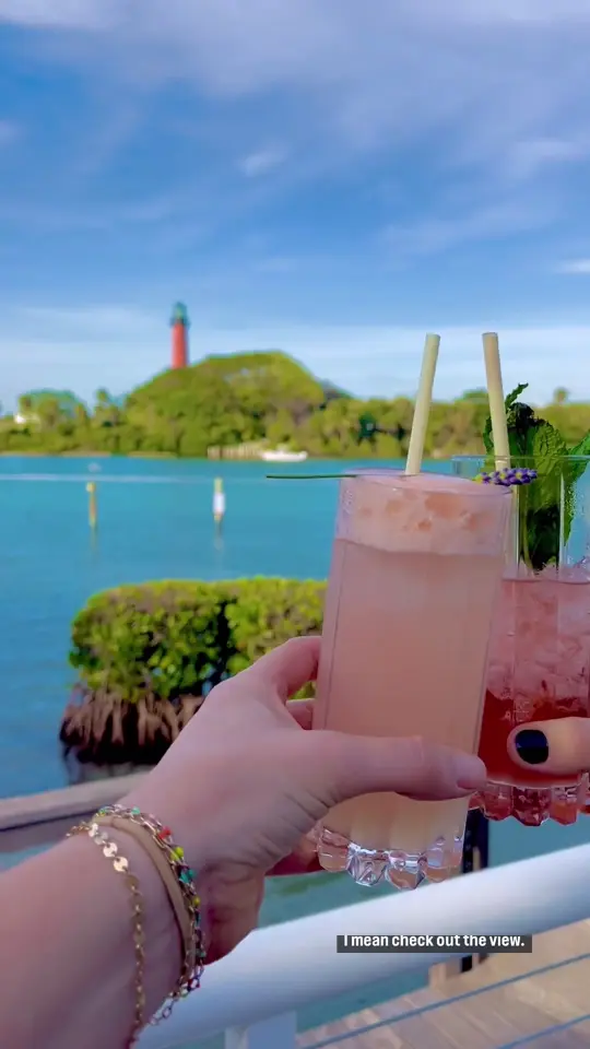 Beacon in Jupiter showing cocktail, happy hour, bottle service, video by chelsea.fetter on TikTok