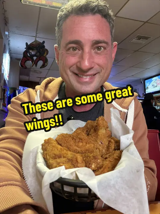 Bedrock Wings of Lakeland in Lakeland showing wings, fried chicken, video by foodiejustice on TikTok