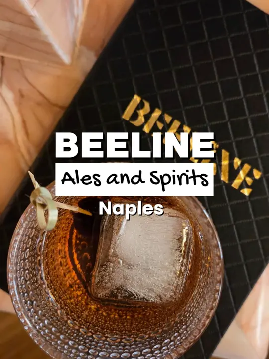Beeline - Mercato in Naples showing cocktail, night train, atmosphere, bar, video by swflfoodjunkie on TikTok