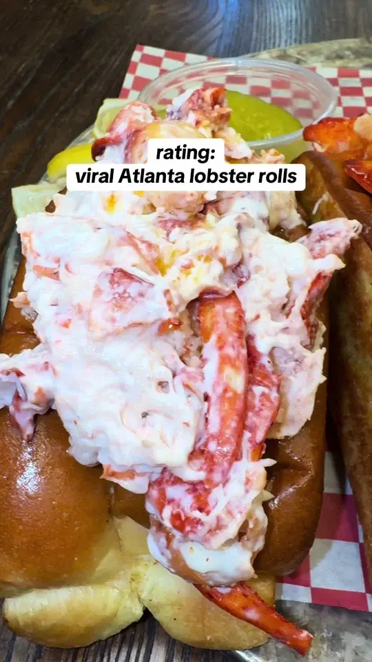 BeetleCat in Atlanta showing lobster roll, seafood, video by arwins.appetite on TikTok