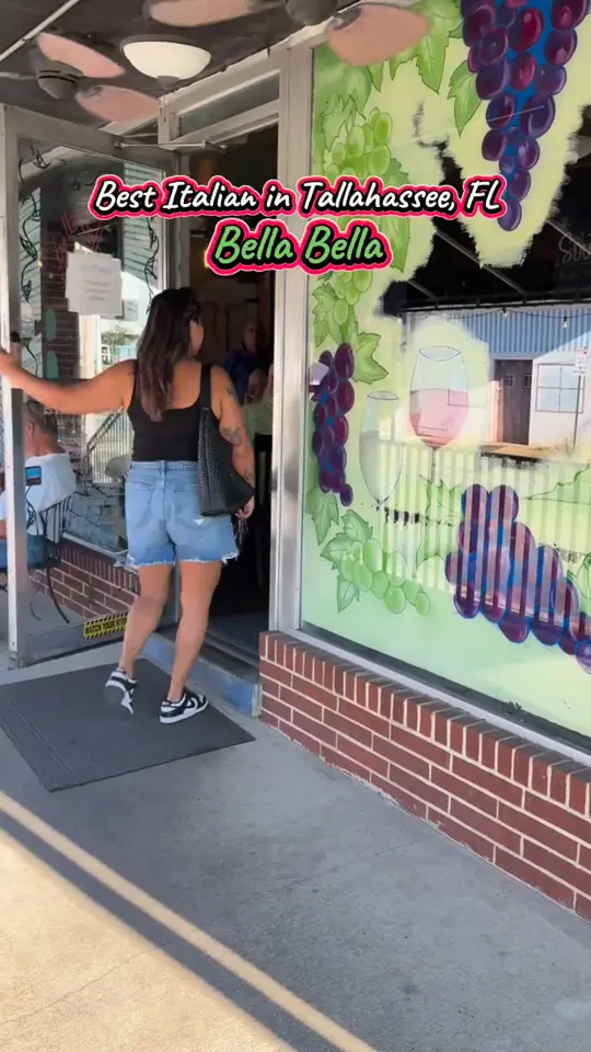 Bella Bella in Tallahassee showing review, visit, atmosphere, bubble bread, video by Visit Tallahassee on Facebook