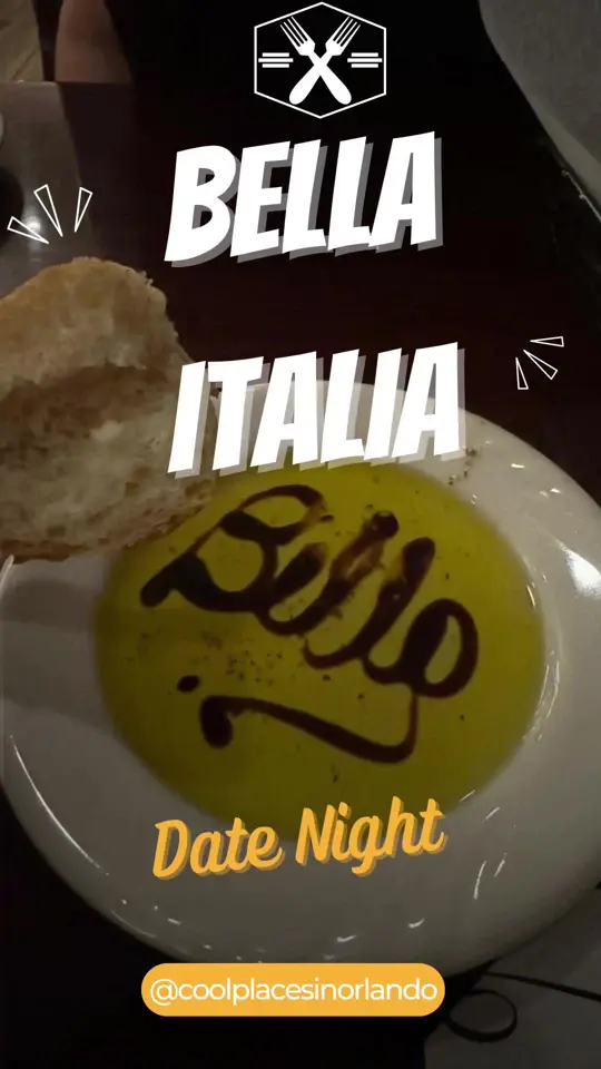 Bella Italia Ristorante in Winter Garden showing food review, beets and arugula salad, osso buco, mushroom risotto, bread pudding, video by coolplacesinorlando on TikTok