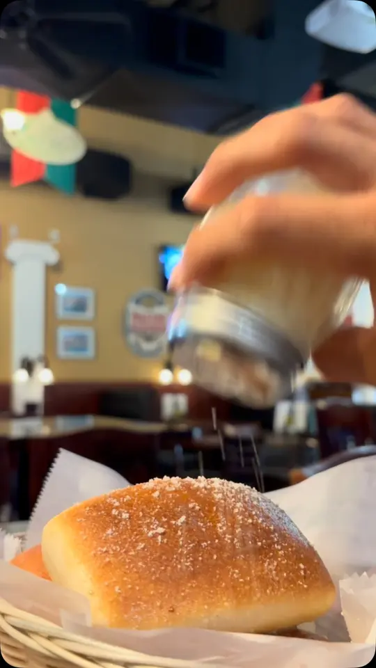Bella Roma Grill in Rome showing food, bread, video by Bella Roma Grill on Facebook