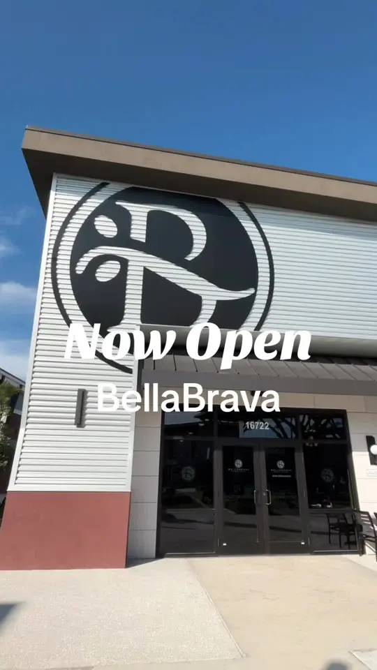 Bellabrava Tampa in Tampa showing restaurant visit, italian food, caprese, meatballs, bread service, cocktails, video by wesleychapellocal on TikTok