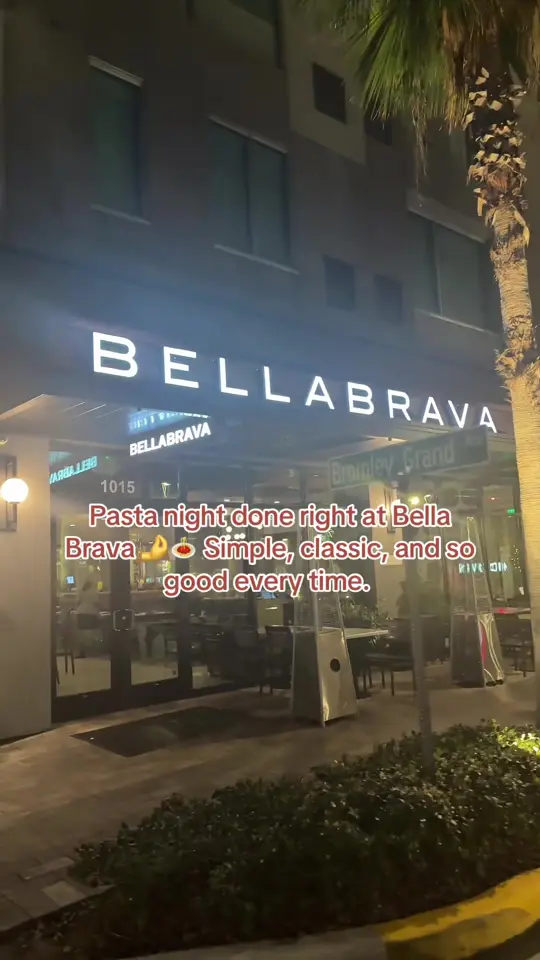 Bellabrava Tampa in Tampa showing italian food, dinner date, review, video by island_queen06 on TikTok