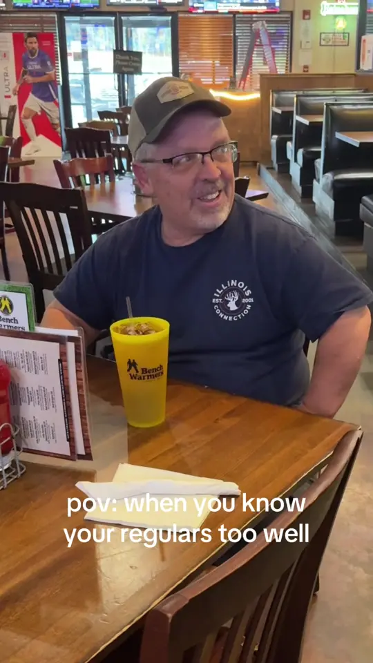 Bench Warmers Sports Grill in Stockbridge showing visit, atmosphere, video by bench.warmers.stoc on TikTok