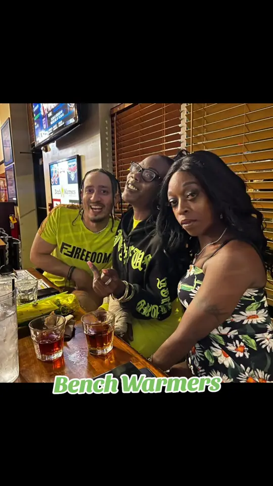 Bench Warmers Sports Grill in Stockbridge showing drinks, shots, social gathering, video by doshacreation on TikTok