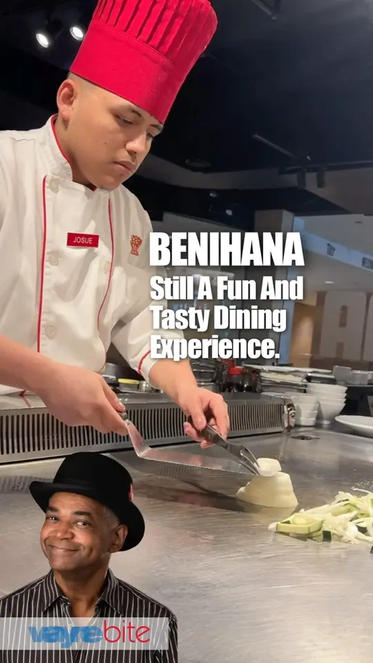 Benihana on YouTube, video by WayneBites by Wayne Johnson