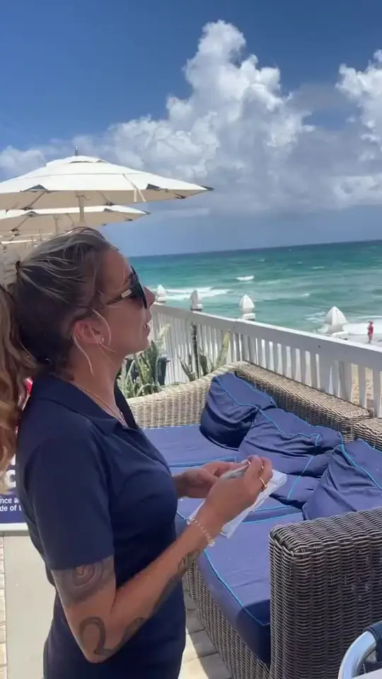 Benny's On The Beach in Lake Worth showing drink, piña colada / food, seafood bakes / food, key lime pie, video by thepalmbeaches on TikTok