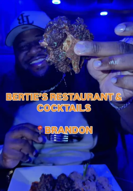 Bertie’s Restaurant on TikTok, video by realbrandonsocial