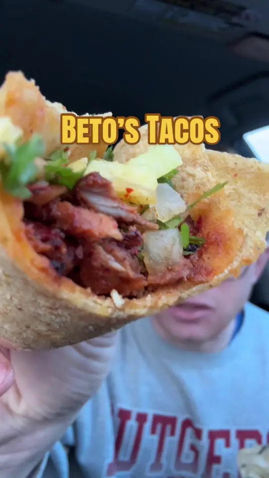 Betos Tacos-Cumming in Cumming showing tacos, food review, visit, video by forsythfoodfinder on TikTok