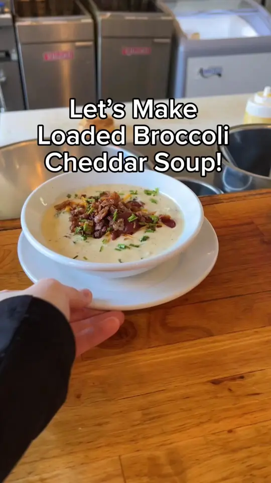 Betty Gene's in Madison showing food, broccoli cheddar soup, video by Betty Gene’s Madison on Facebook