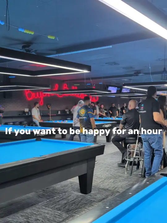Beyond Billiards in Davie showing visit, atmosphere, drinks, food, music, video by beyondbilliardsfl on TikTok