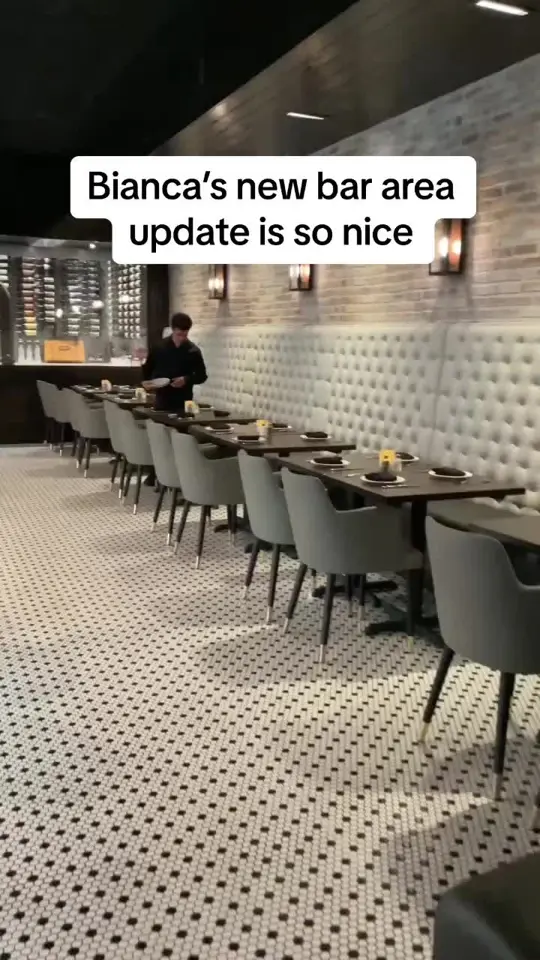 Bianca's Restaurant in Albany showing atmosphere, interior design, restaurant visit, video by 229_life on TikTok