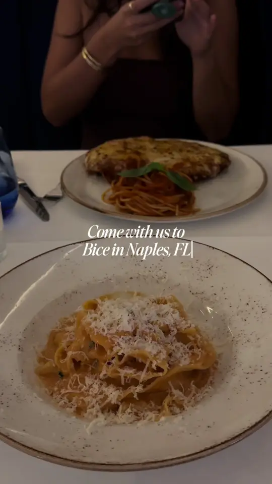 BiCE in Naples showing fine dining italian, amazing food, video by veronica.lennon on TikTok