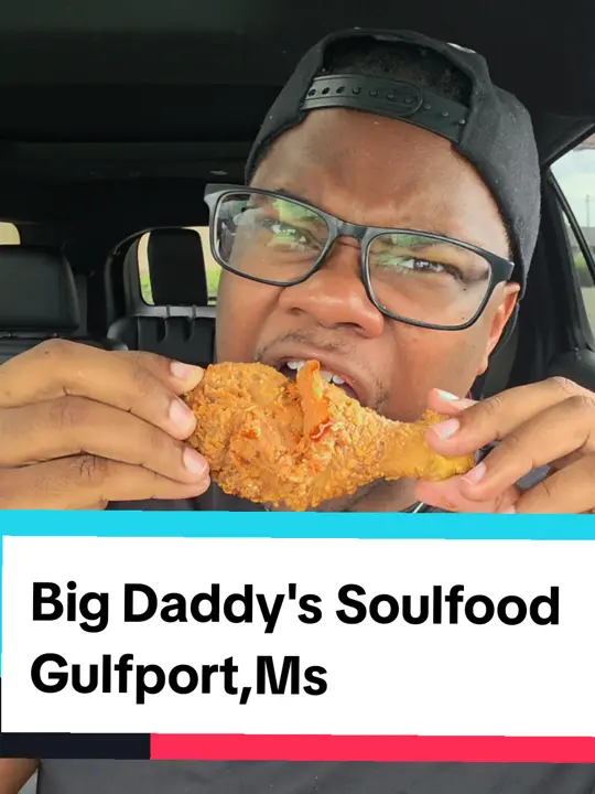 Big Daddy's Cafe in Atlanta showing review, horrible buffet food, video by bigtaeeats on TikTok