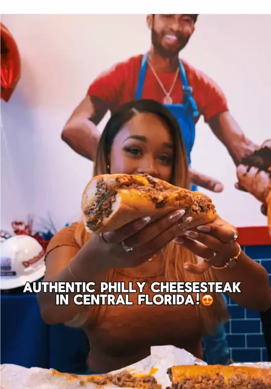 Big Dave's Cheesesteaks Oviedo-UCF in Oviedo showing restaurant visit, cheesesteak, video by orlandoqueen on TikTok