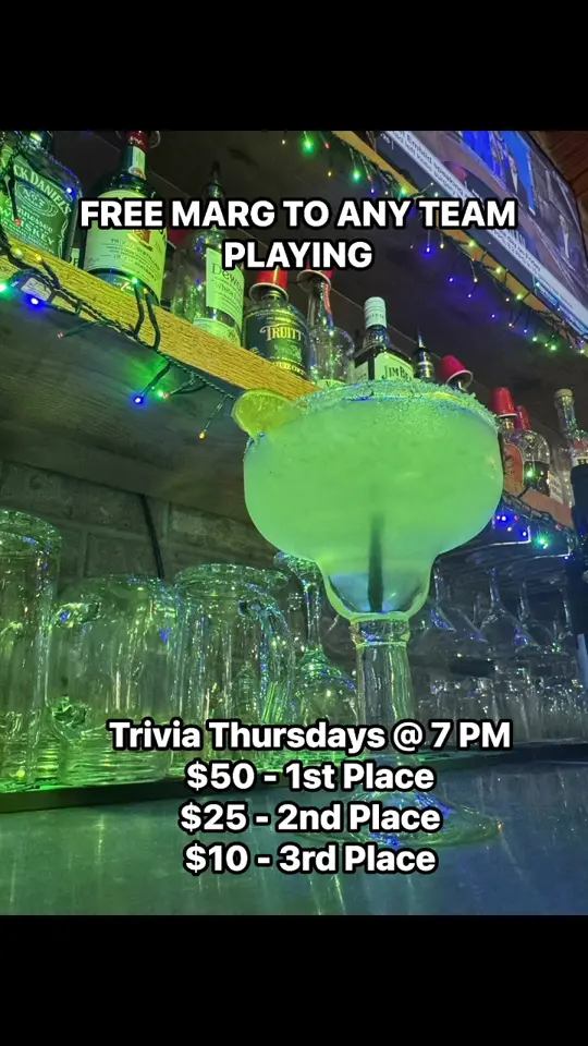 Big John's Rockin' BBQ in Kissimmee showing trivia, free drinks, video by Big John's Rockin' BBQ on Facebook
