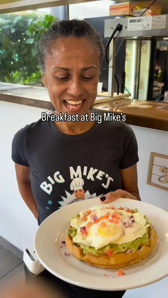 Big Mike’S Healthy Choices- Breakfast - Lunch - Brunch in Fort Lauderdale showing breakfast, lunch, gluten free food, vegan food, video by Big Mike's Gluten Free Baking Company on Facebook