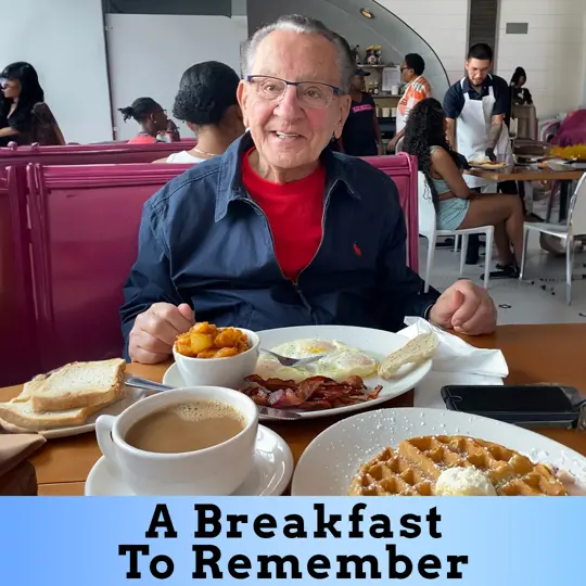 Big Pink in Miami Beach showing breakfast, visit, video by Frank Caprio on Facebook