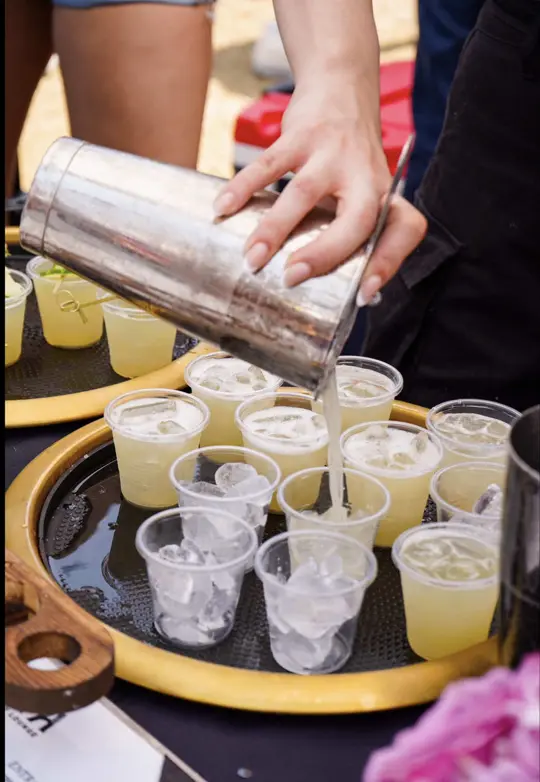 Big Top Brewery & Restaurant (Fruitville Commons) in Sarasota showing event, margarita festival, venue, live music, video by secretsofsrq on TikTok
