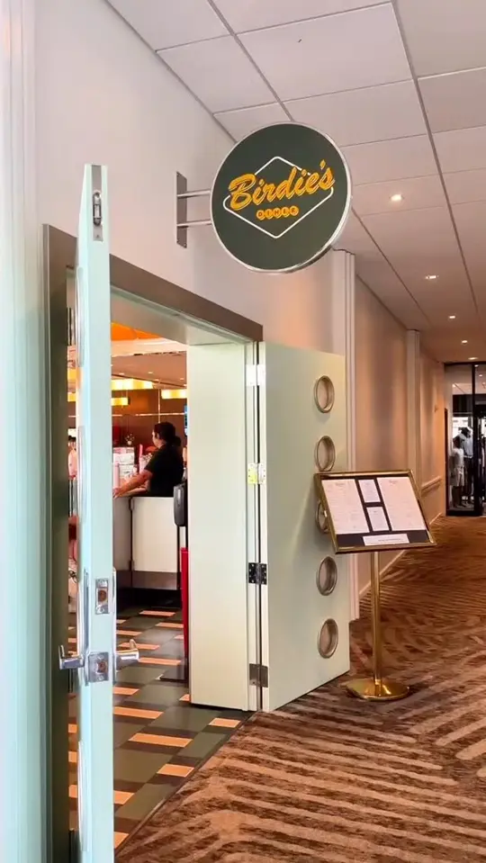 Birdie's Diner in Palm Beach Gardens showing review, visit, atmosphere, diner favorites, video by The Palm Beach Life on Facebook