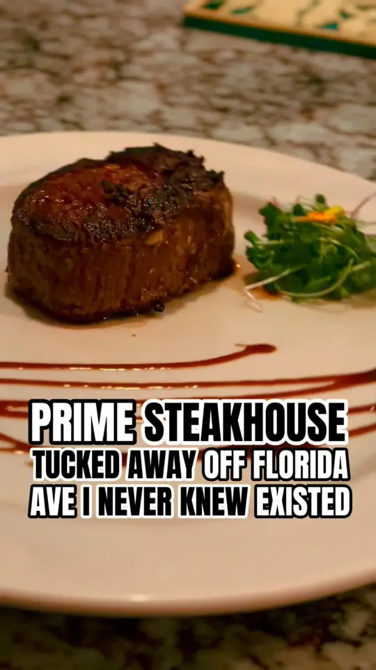 Birkin's Steakhouse and Sushi Bar in Lutz showing review, visit, steak, creamed spinach, cocktails, happy hour, video by Tampa Bay is Awesome on Facebook
