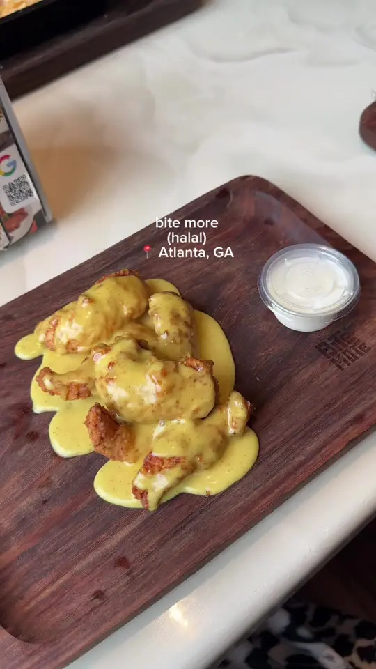 Bite More in Atlanta showing food, halal, video by charmed.eats on TikTok