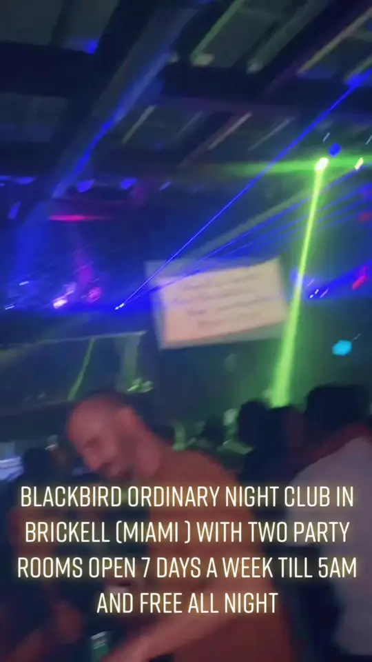 Blackbird Ordinary in Miami showing dj, party, video by djnormalmix on TikTok