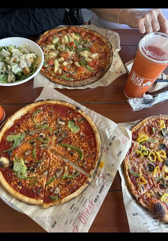 Blaze Pizza on TikTok, video by chelseasadventureland