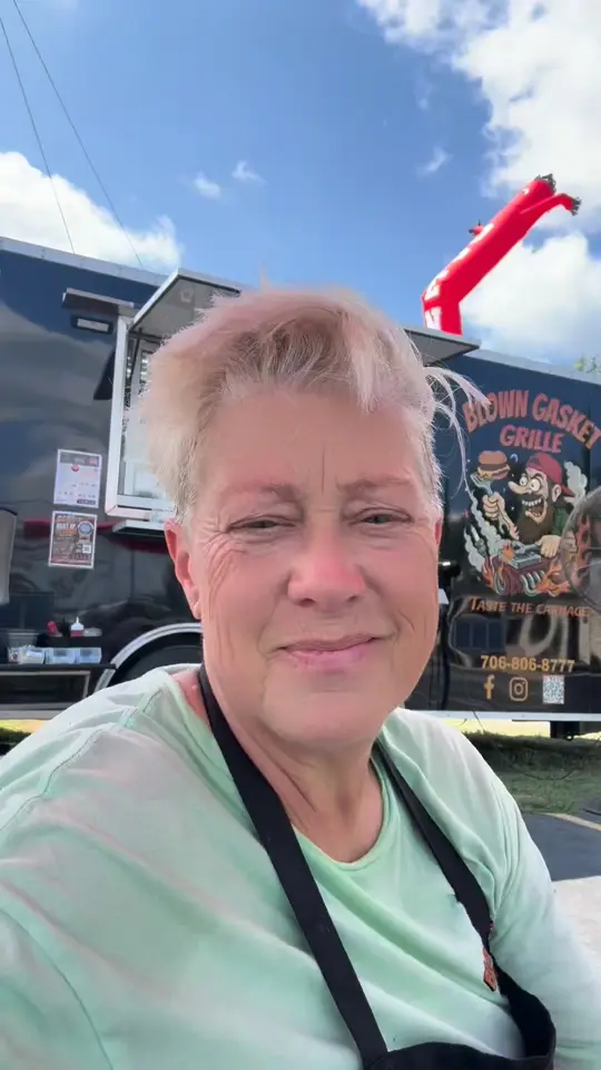 Blown Gasket Grille in Cleveland showing food truck, restaurant visit, engagement post, video by Blown Gasket Grille on Facebook