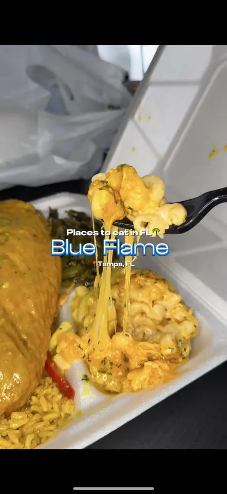 Blue Flame - Southern Restaurant on TikTok, video by kaymarie023