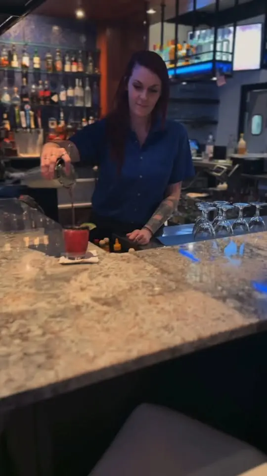  in Florida showing oysters, cocktails, seafood grill, restaurant atmosphere, reservation promotion, video by Blue Pointe Fort Myers on Facebook