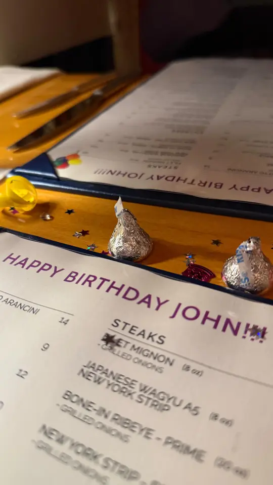 Blue Ridge Grill in Atlanta showing birthday party, celebration, video by Taylor Scott on Facebook