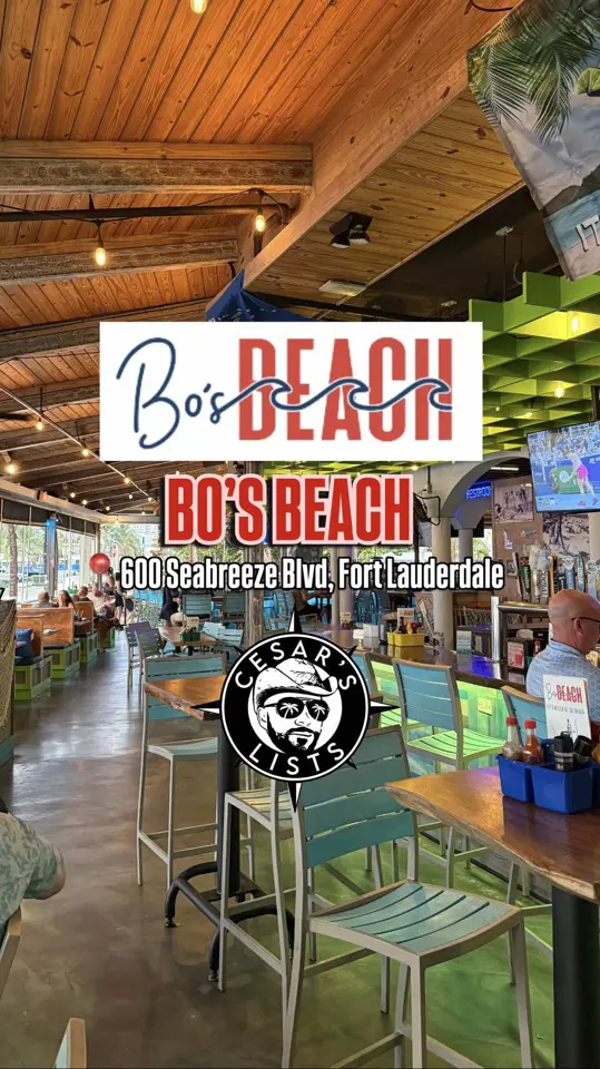  in Florida showing review, visit, atmosphere, food, conch fritters, shrimp ceviche, video by cesarslists on TikTok