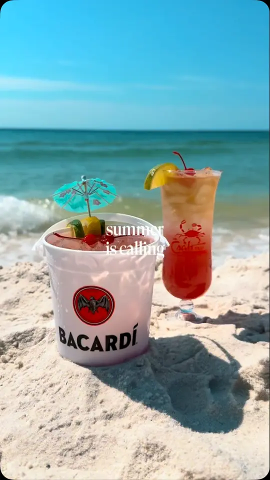 Boardwalk Bar at Cocoa Beach Pier in Cocoa Beach showing food, tacos / food, burgers / food, seafood / food, steaks / drinks, frozen drinks / dessert, sweet treats, video by The Boardwalk on Facebook