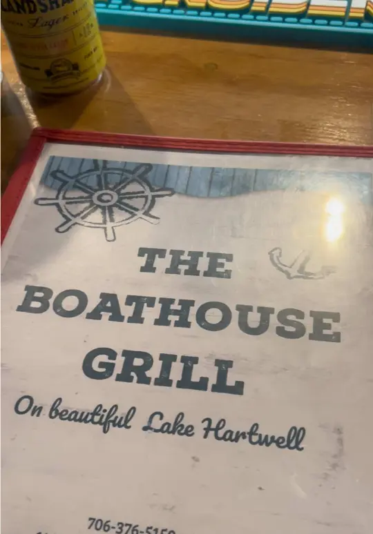 Boathouse Grill in Hartwell showing atmosphere, live music, view, video by laurygardner on TikTok