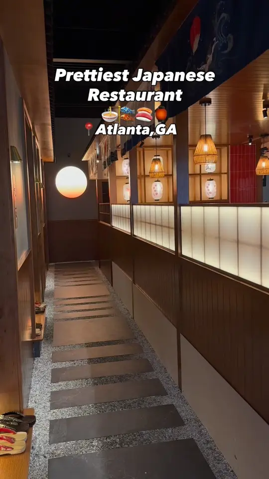 Bobo Izakaya in Atlanta showing restaurant visit, sushi, salmon teriyaki, veggie gyoza, udon, hand rolls, video by Travelfoodie.ishy on Facebook