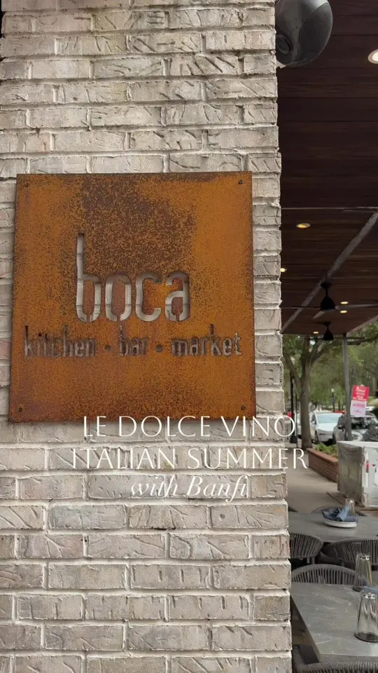 Boca in Sarasota showing event, summer wine series, red white & vines theme, wine tasting, chef-crafted dishes, video by taylorshennett on TikTok