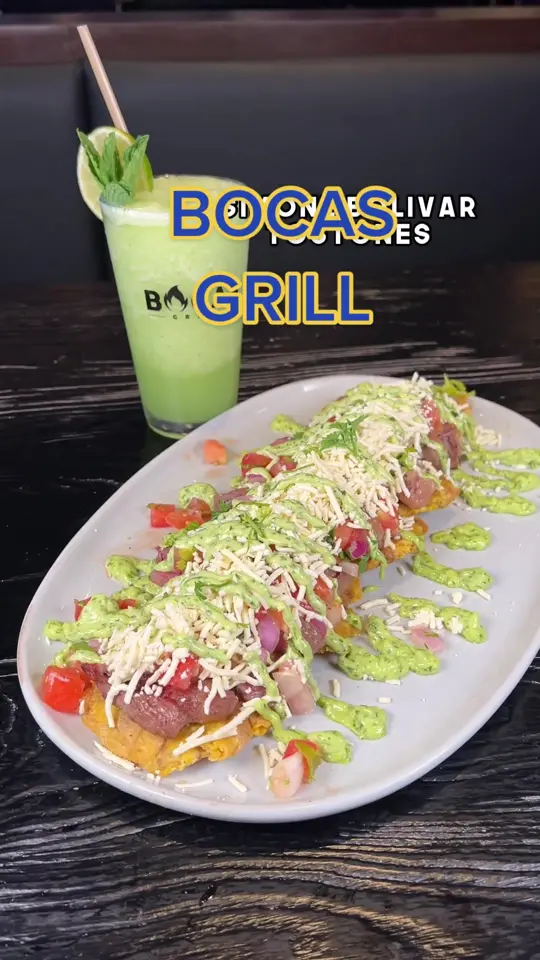 Bocas Grill Orlando in Orlando showing latin fusion food, restaurant visit, video by explorewithgg on TikTok
