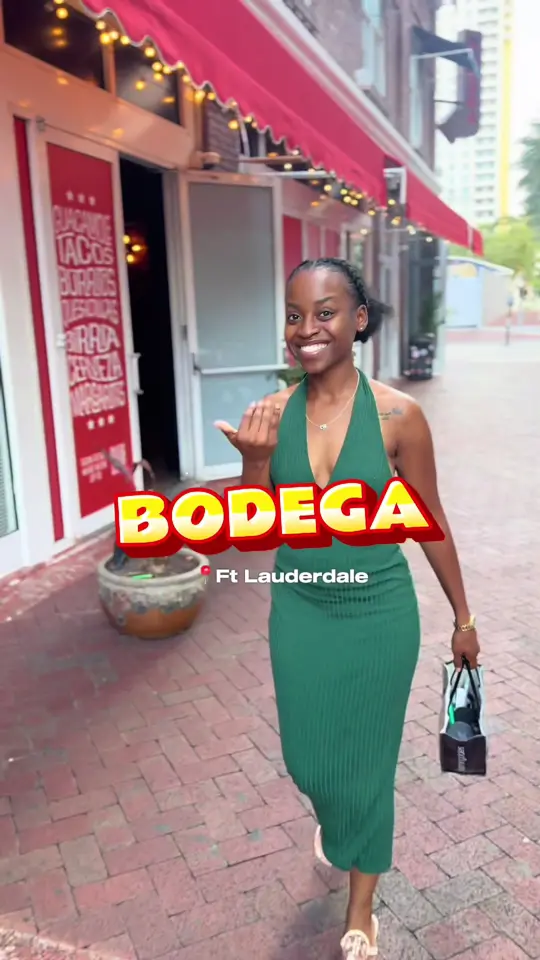 Bodega in Fort Lauderdale showing review, visit, video by kaykiorr on TikTok