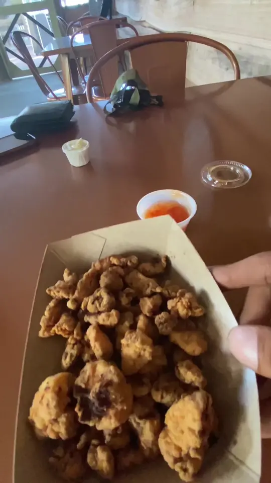 Boggy Bottom Barbecue in Kissimmee showing food, gator bites, video by jrod_1823 on TikTok