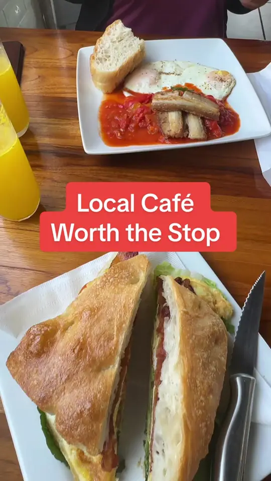  in Florida showing breakfast, cute atmosphere, affordable dining, video by livelaughlovetravelvybz on TikTok