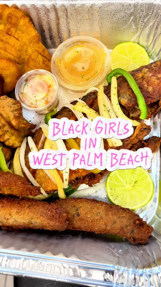 Bon Gou cuisine in Lake Worth showing review, visit, fried turkey, fresh juices, video by naejonae on TikTok