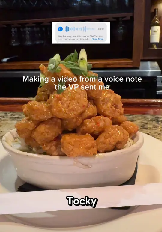 Bonefish Grill in Macon showing food, bang bang shrimp, video by bonefishgrill_official on TikTok