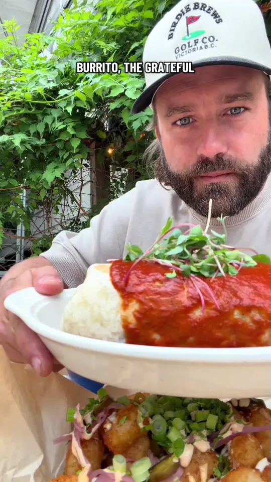 Boomtown Cafe in Dunnellon showing review, burrito, crispy chicken wings, loaded tots, patio beer, video by canadacarson on TikTok